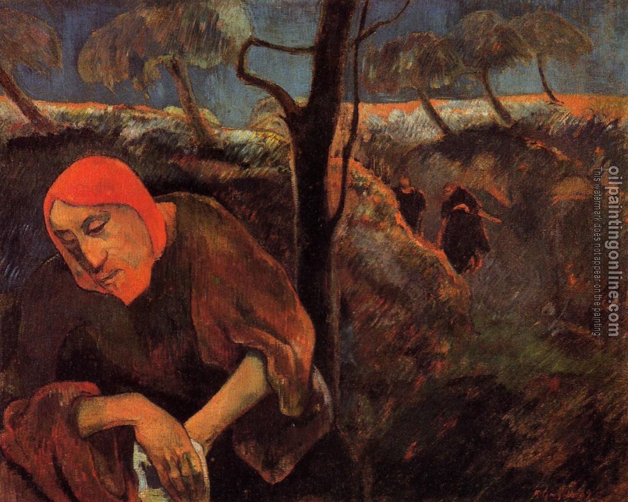 Gauguin, Paul - Christ in the Garden of Olives